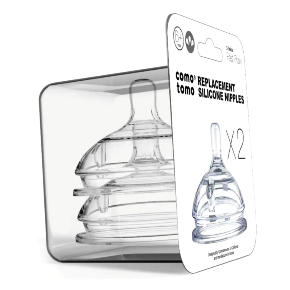 COMOTOMO - Silicone Replacement Nipples (2 Pack)